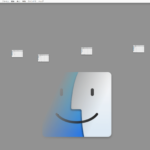 Macで小さなFinder画面がデスクトップに残ってしまう時の対処法